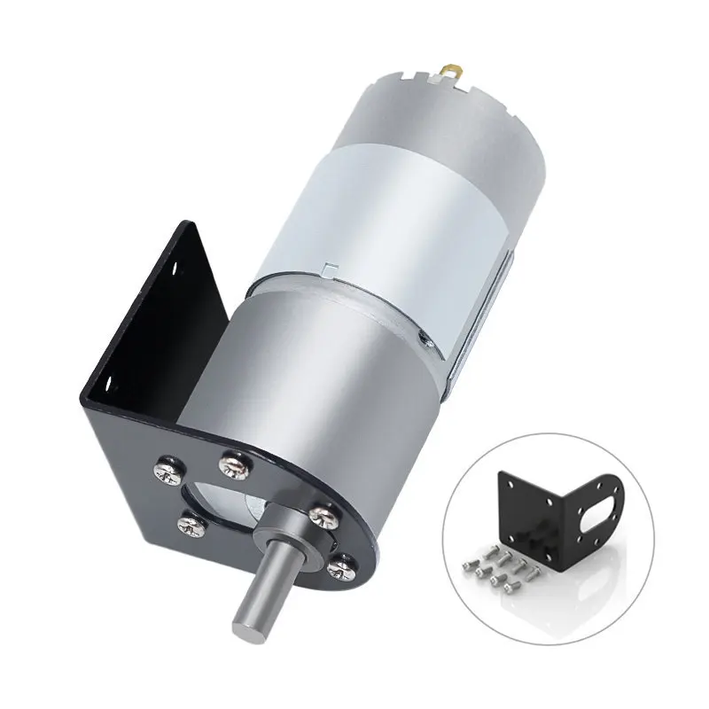 Low Speed 7-960RPM High Torque Brushed Motor JGB37-545 12V 24V Mini DC Geared Motor