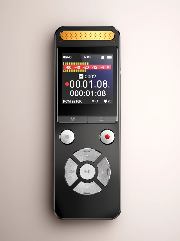 

Famue L17 Professional Acoustic Noise-Canceling Voice Recorder, Studio-Grade Recording Equipment with Editing Functions, 64GB