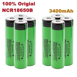 Neue original panasonic ncr18650b 3,7 v 3400mah wiederauf ladbare Lithium batterie für panasonic Taschenlampe batterien spitz