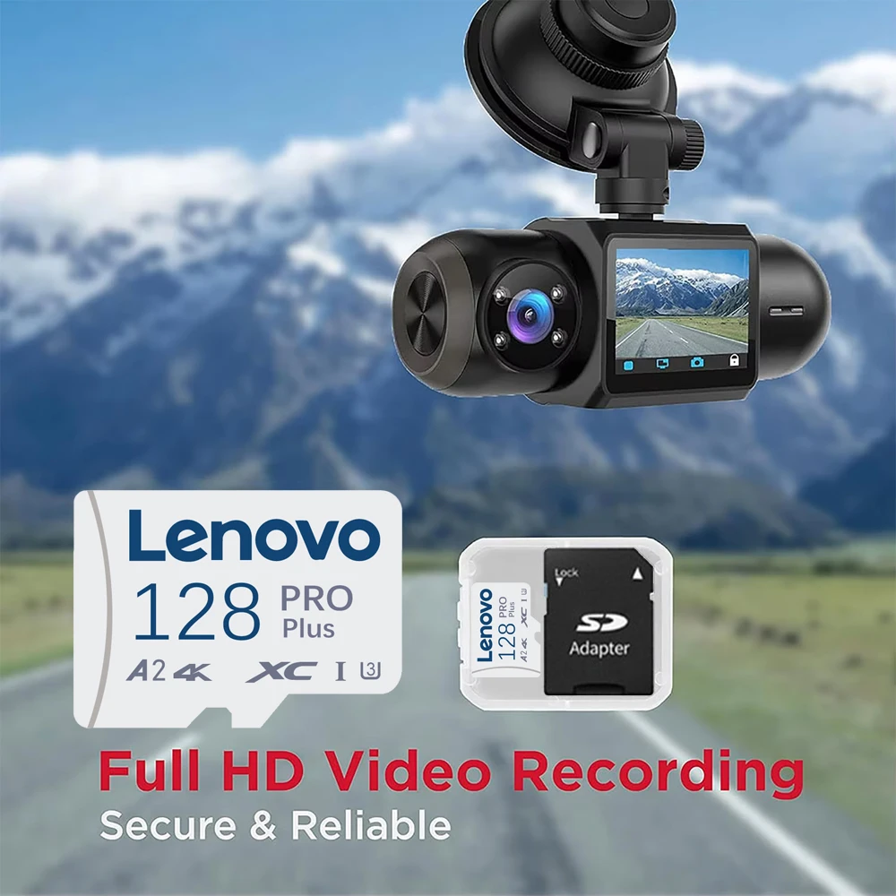 Lenovo EVO plus High-Speed SD Cards - 512GB Micro TF SD Memory Card for Camera Gaming PC 128GB 64GB 32GB Options Available - view 2