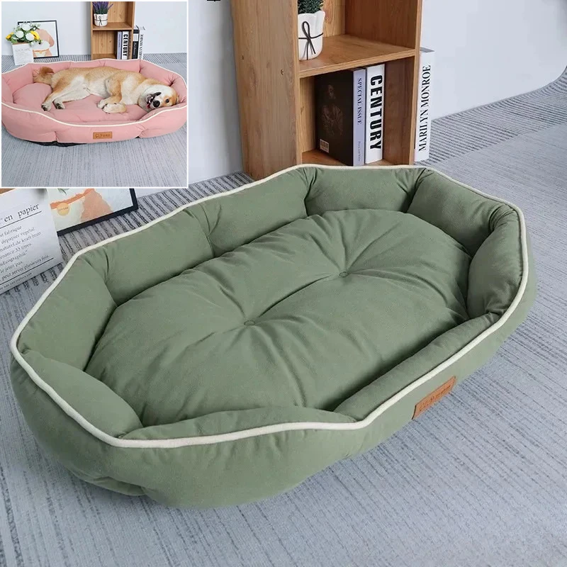 

Dog Sofa Big Bed Pets Dogs Accessories Small Breeds Accessory Bedding Pet Supplies Cushions Mat Bad Blanket Cushion Fluffy Puppy