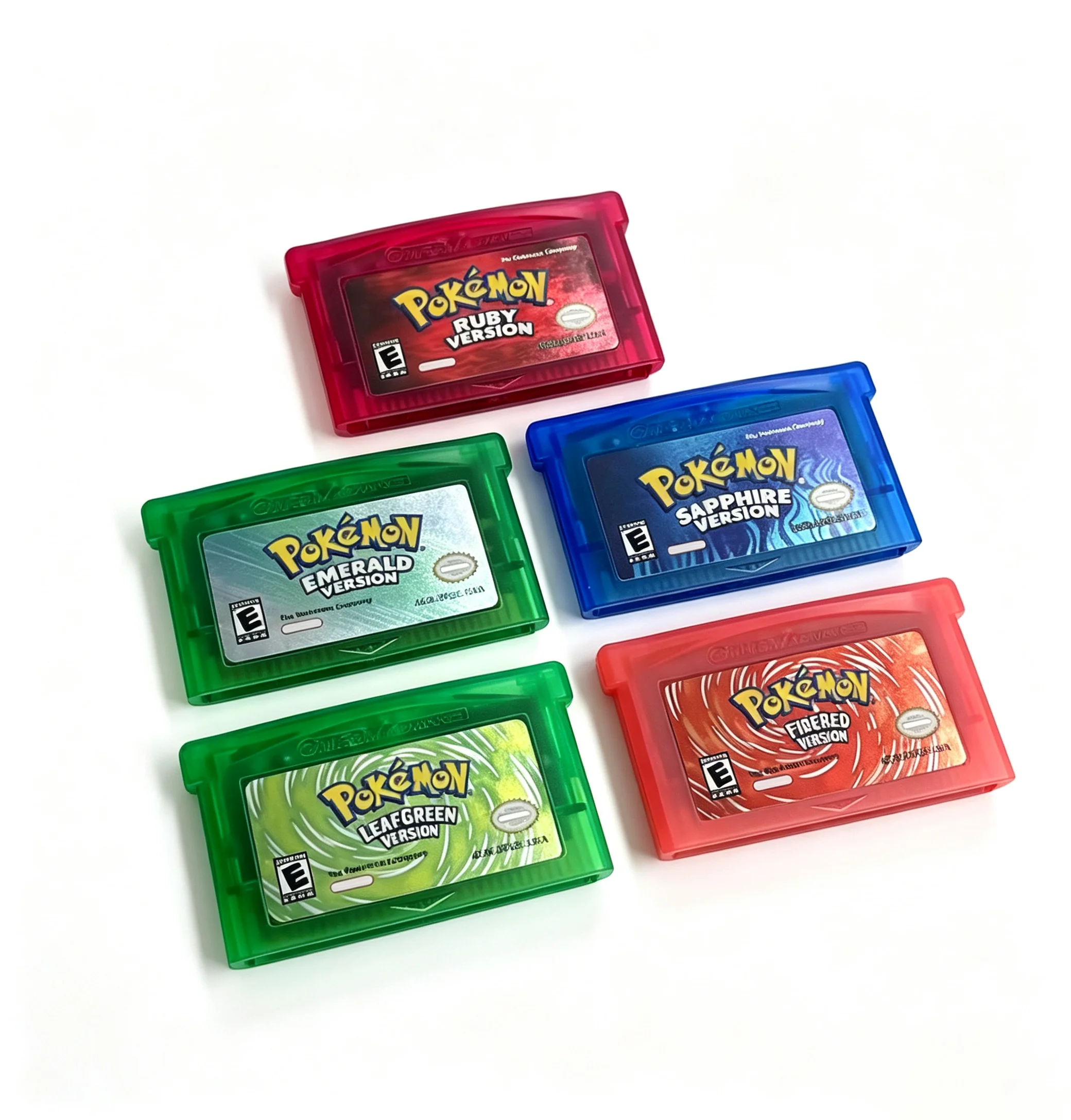 Pokemon. Ruby/Sapphire/Emerald/FireRed/LeafGreen Video Game Cartridge High Quality USA Version For GBA SP