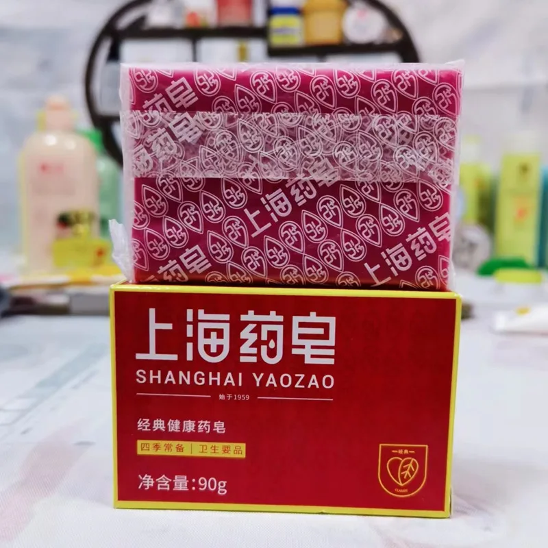 

SHANGHAI YAOZAO Китайское серное мыло-шампунь и гель для душа – Ежедневное средство для ухода за кожей от головы до ног для мужчин и женщин