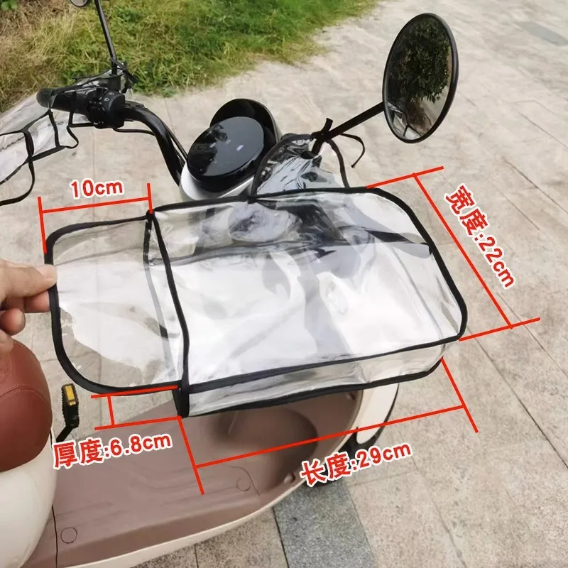 Manoplas impermeables para moto – Protección lluvia y viento - imagen 5