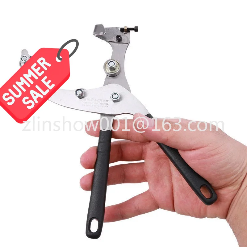Easily competent for fruit trees, grafting and other ring peeling work, ring cutting scissors