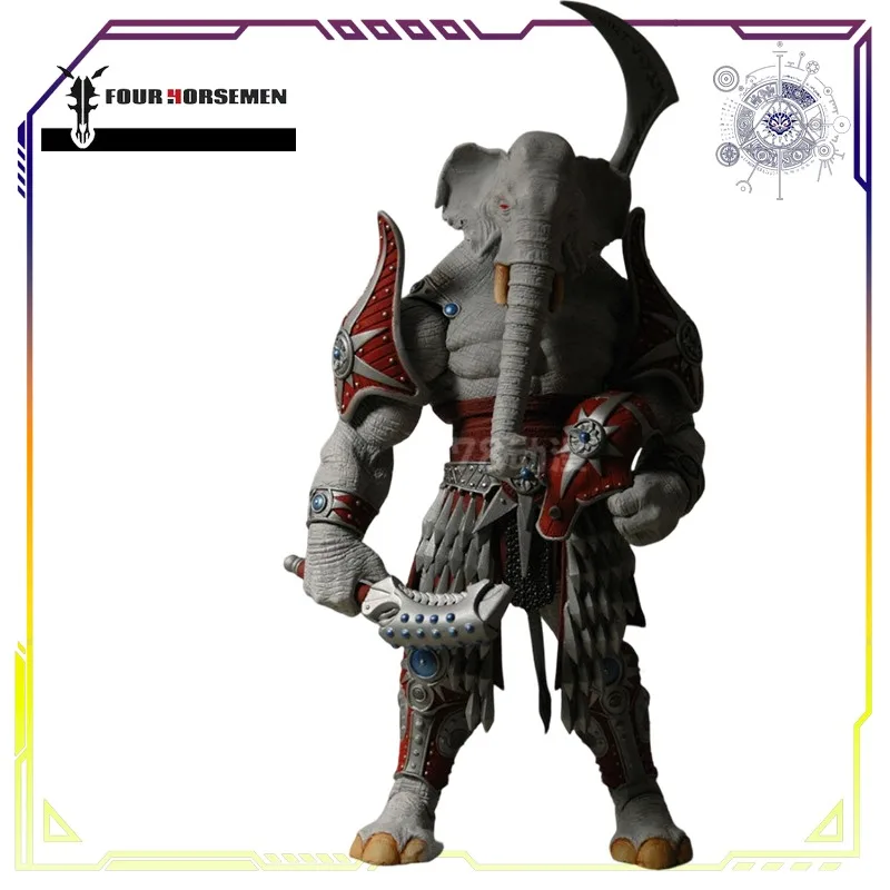 

Оригинальная серия Four Horsemen Studios «Седьмое Королевство»: фигурки Джоселин Вигрюкс, Гулс Хаммер и Ламатор, аниме-фигурки, модели, игрушки