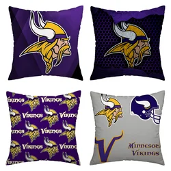 Fodere per cuscini Minnesota Vikings regali personalizzati fodera per cuscino cuscini decorativi per la casa e la decorazione 45x45 cuscini divano regalo