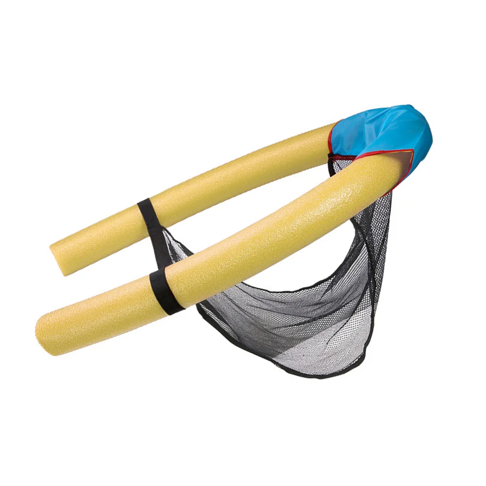 7.5x150cm Pool Noodle Chair Floating Seat for Children Swimmers Solid Stick Mesh Design Comfortable Relaxation in Pool Lake