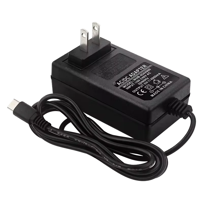 5V 4A Power Supply for Orange Pi 5 Plus / 5B / 5 20W USB Type C Power Adapter for OPI 5 Raspberry Pi 4B Jetson Nano 2GB Charger