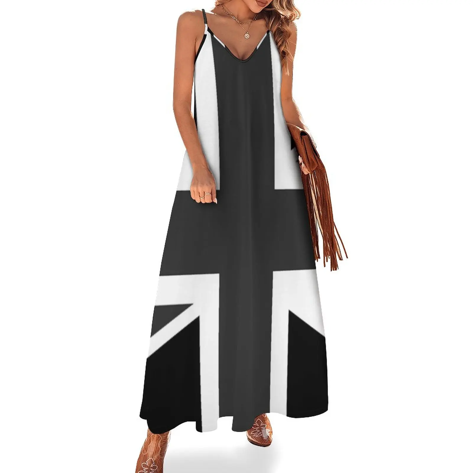 

Black Jack Sleeveless Dress beach dresses dresses for womens Women long dress woman dress
