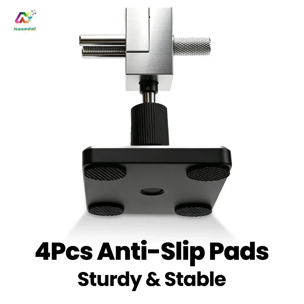 Nasedal 2-in-1 Mini-Schraubstock Präzisions-Hobby-Schraubstock 360° ° Rotationsklemme für Gunpla-Modellbau und DIY-Bastelarbeiten mit Aufbewahrungsbox – Detail 7