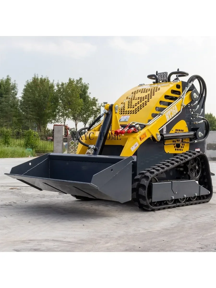 Earth-moving Machinery Hydraulic  Mini Skid Steer Loaders  Gasoline Diesel