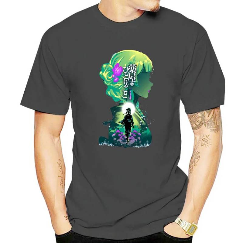 

2025 Fashion Anime Print T-Shirt Casual Short Sleeve The Apothecary Diaries Graphic Tee Shirt Unisex Loose Harajuku T Shirt Tops
