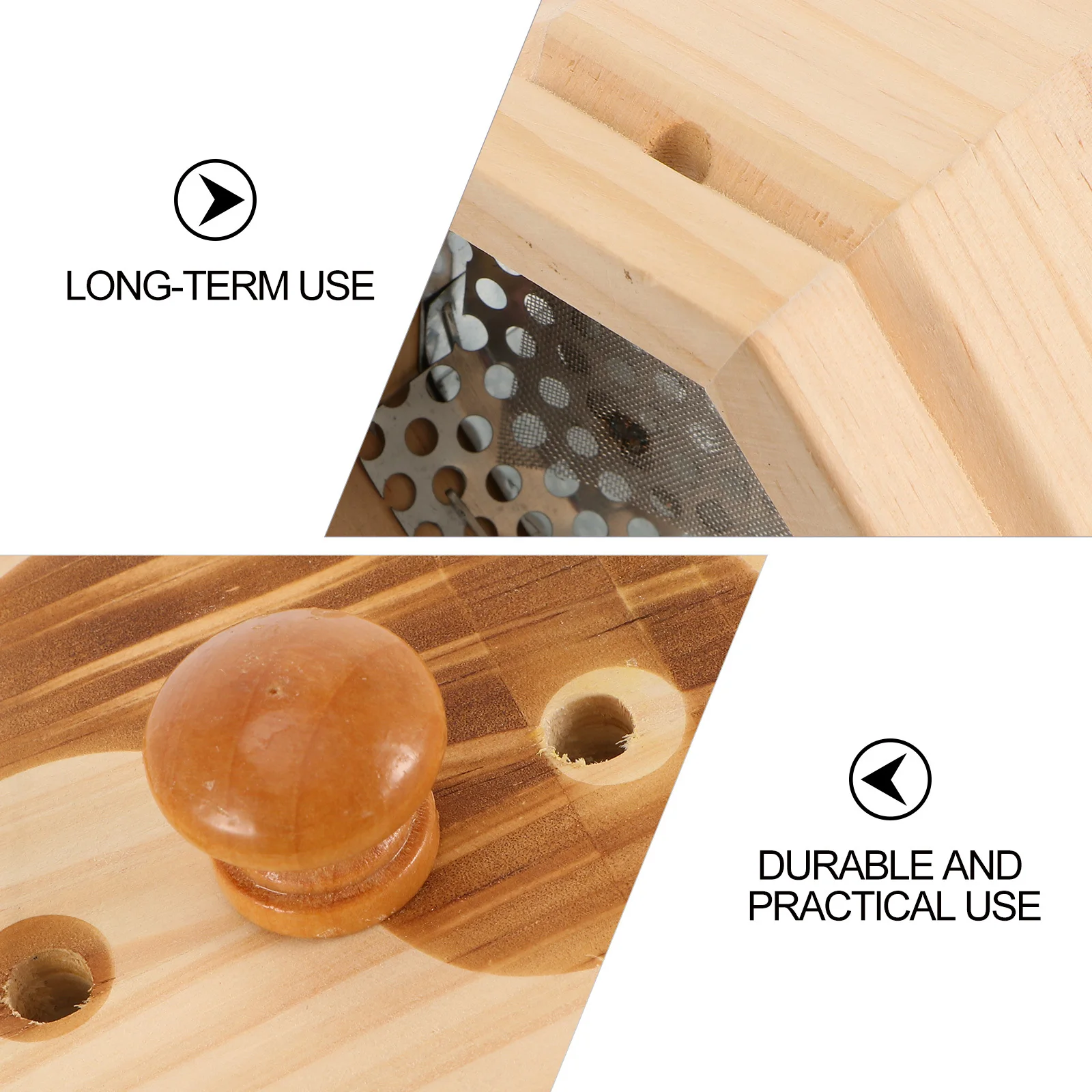 

1Pcs Bamboo Solid Wood Moxibustion Box Non Deformed Ash Filter Net Navel Abdomen Pain Relief Moxa Burner Moxibustion Box