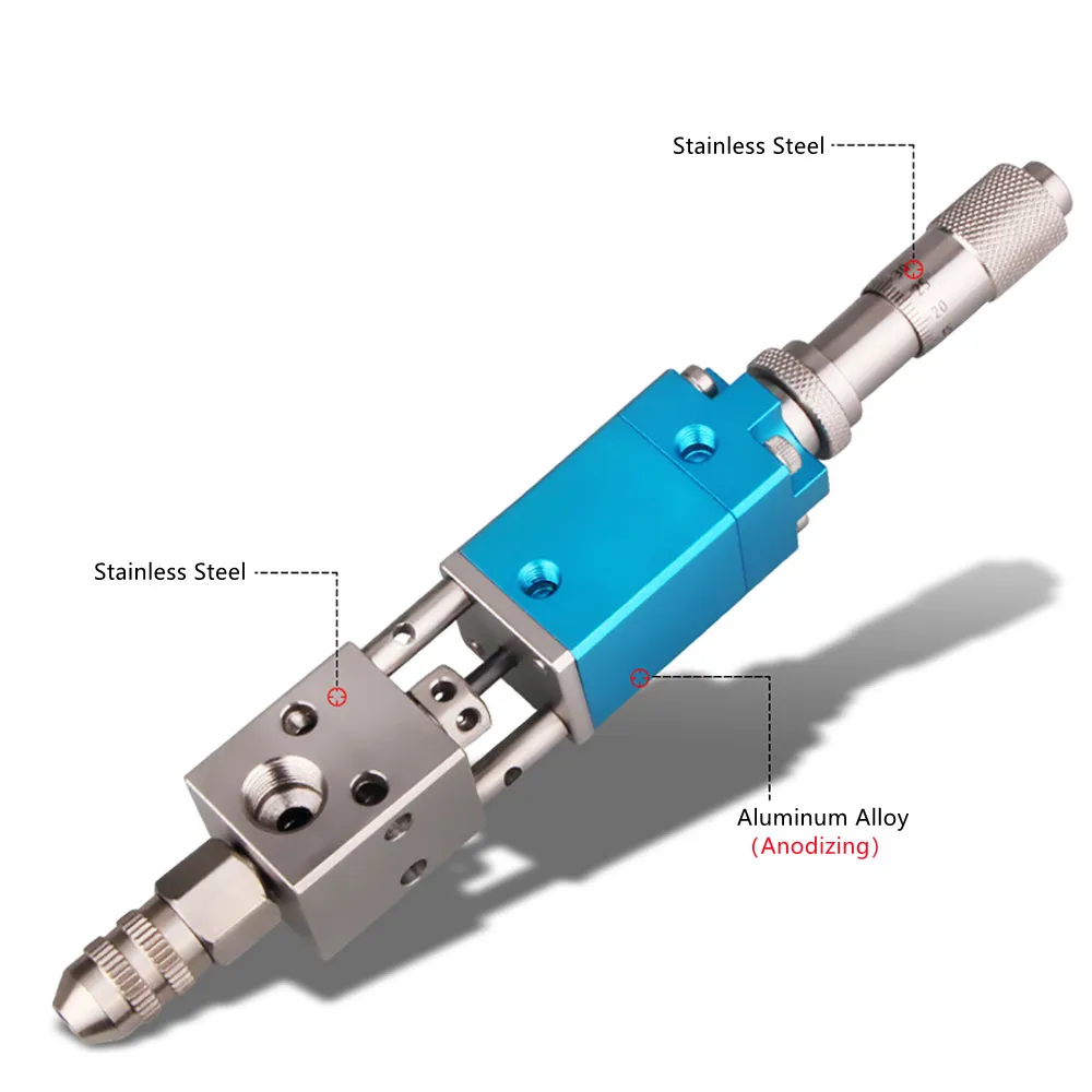 Industrial Dispensing Valve Pneumatic Double-Acting Needle-off Glue Dispensing Valve MY-2121Q With Micrometer Adjustment Knob