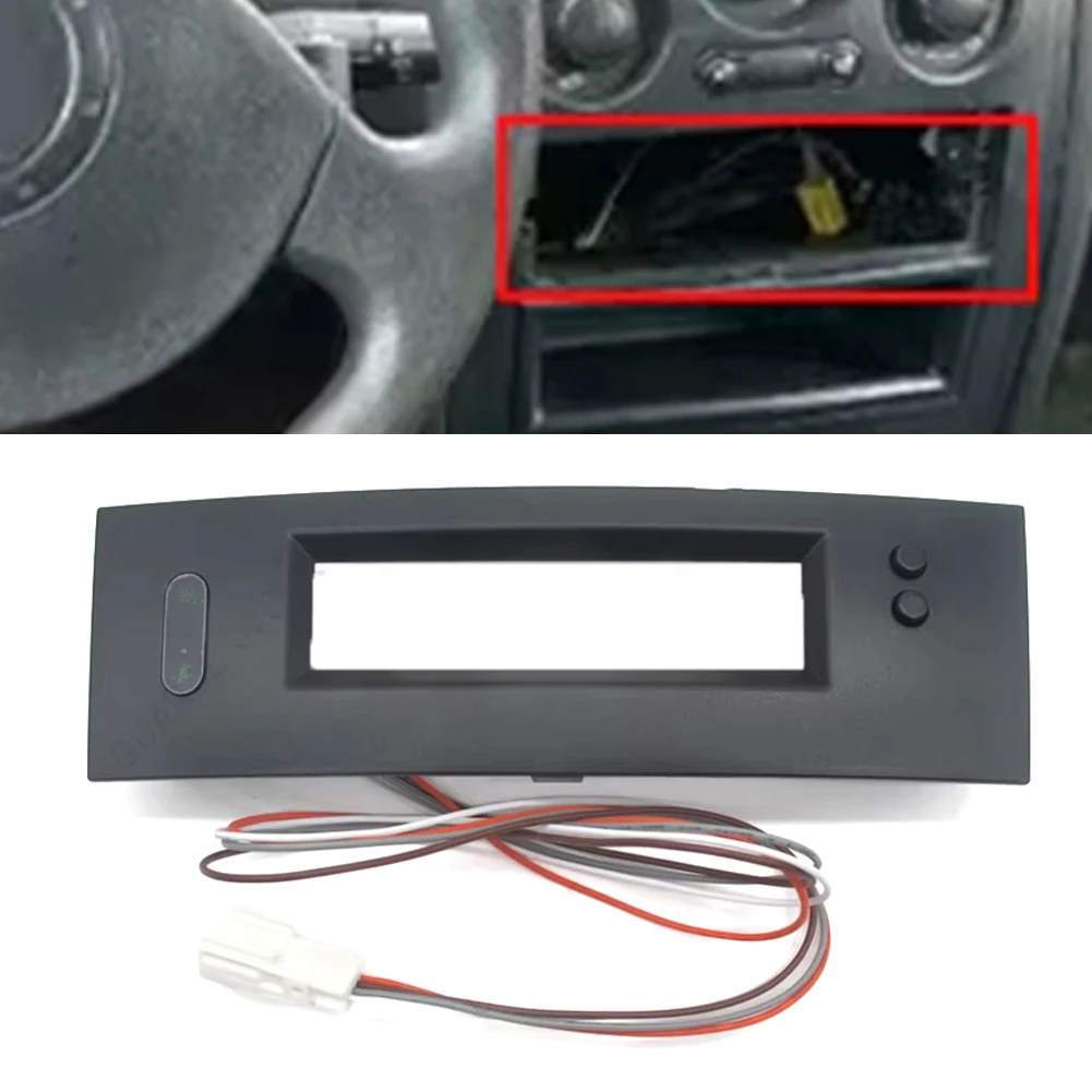 

Car Dashboard Storage Box Frame Panel Car Radio Panel Player Audio Frame For Renault For Megane 2 2002-2009 Interior Part