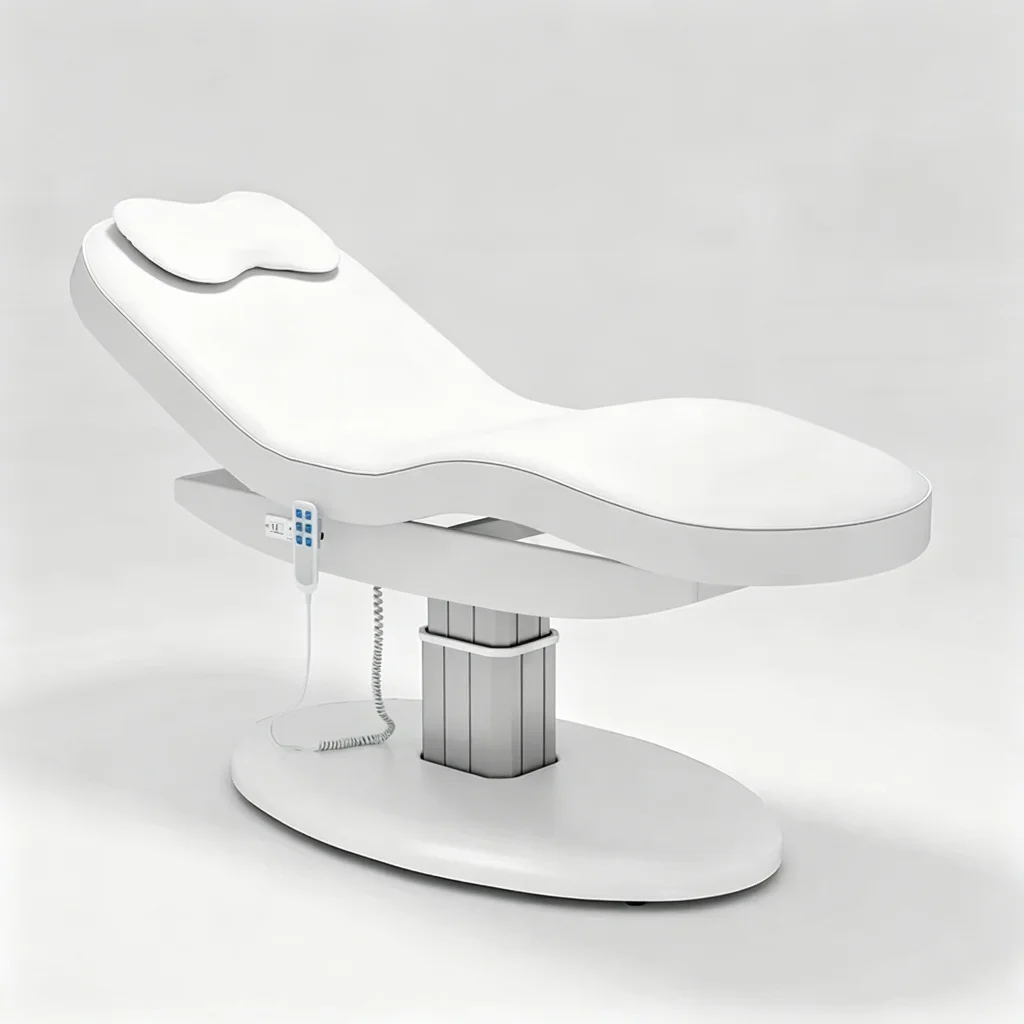 Electric Beauty Bed Massage Table Beauty Facial Bed Adjustable Spa Lash Bed Lightweight for Salon Shop