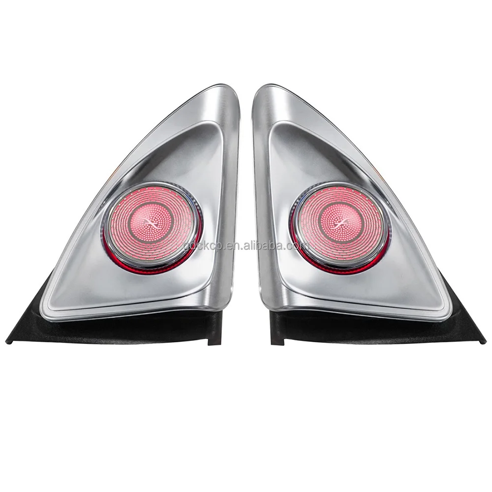 Hot Sale Rotating Tweeter LED Ambient Light Turbo Air Vent for  C-Class W204 2010-2014 Dashboard Upgrade