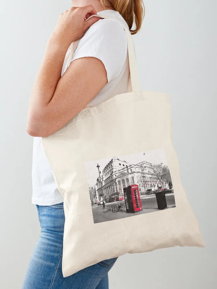

London 5 Tote Bag shopper bag woman university shopper bag Canvas shoulder