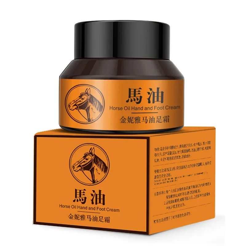 30g Professional Horse Oil Repair Hand Foot Cream Moisturizing Anti-Aging Skin Hand Care Skin Supplies Winter Beauty