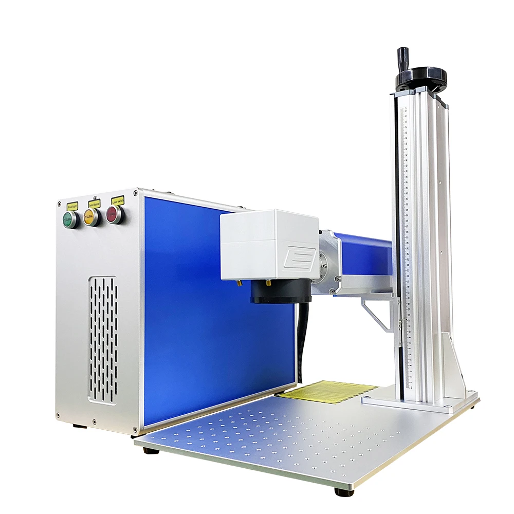 Auto Focus Portable Split 20W 30W 50W Fiber   Marking Machine Fiber Marker Machine