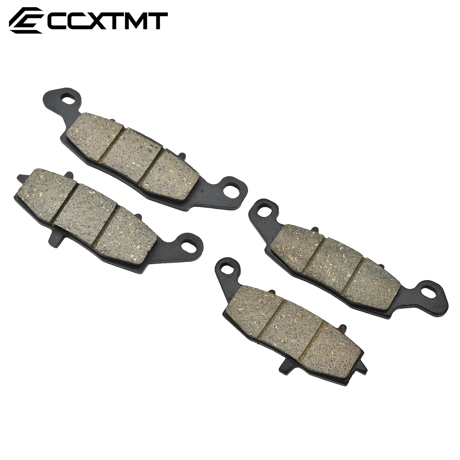 For Kawasaki ER6F ER6N EX650 A6F A7F A8F C9F CAF CBF B6F B7F B8F D9F DAF ECF EDF KLE650 Z750 Z750S Front Left & Right Brake Pads
