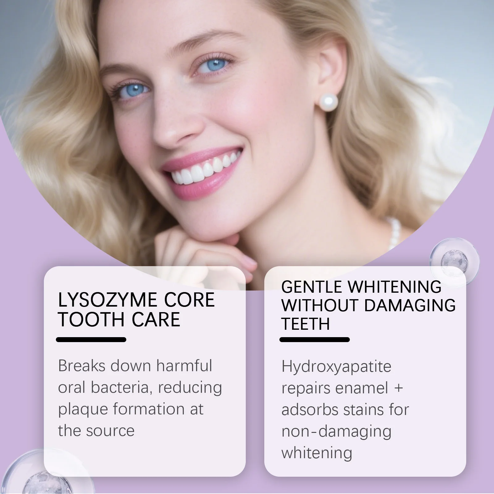 Hydroxyapatite White Teeth Mousse Repairs Enamel Remove Yellow Tooth Reducing Plaque Improves Bad Breath Dental Clean Toothpaste