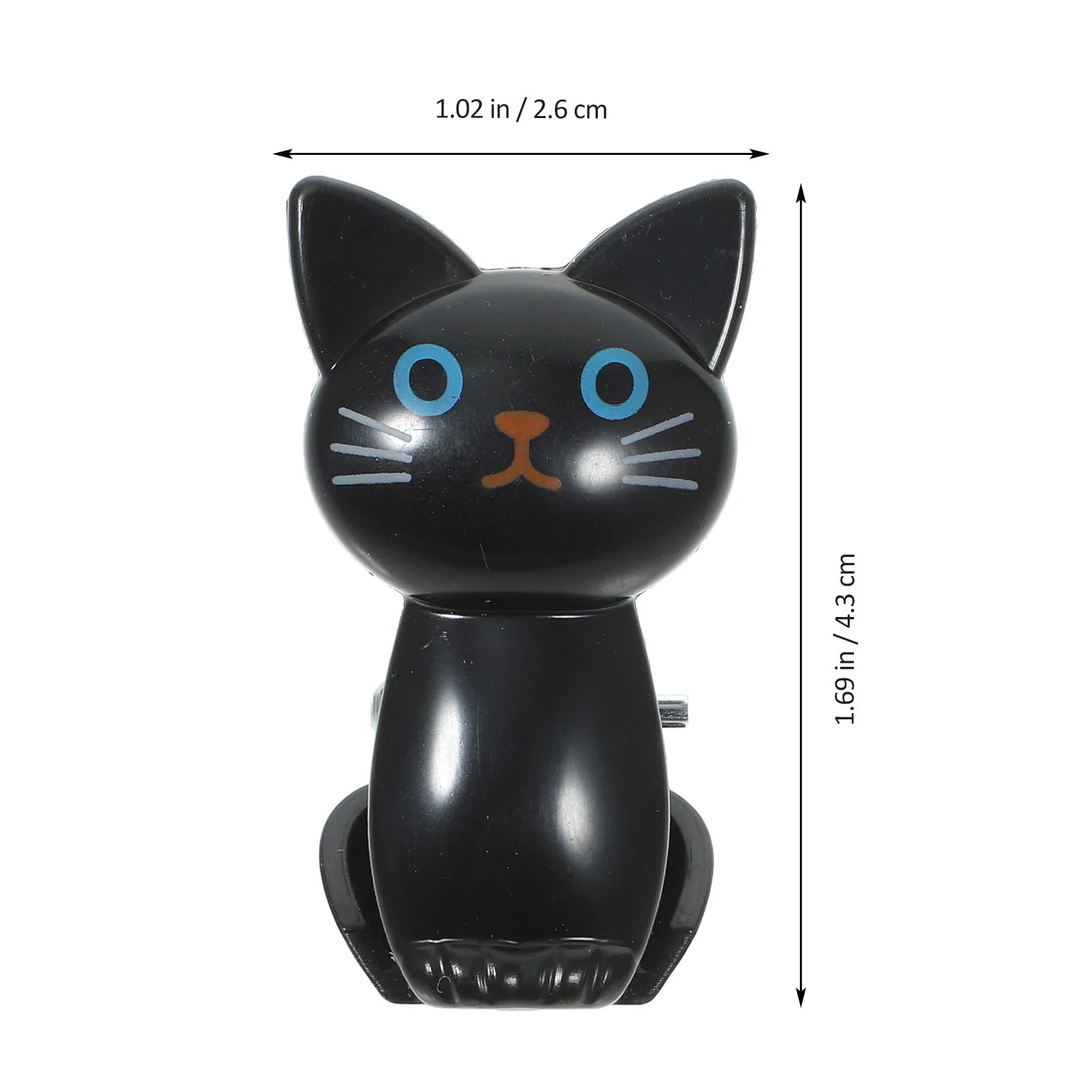 Multipurpose Plastic Photo Bag Clips, Cute Cat Snack Sealing Clamp, Embalagem de alimentos, 8 pcs