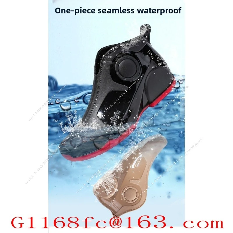 Waterproof, Non-slip and Wear-resistant Outdoor Fishing Work Shoes for Rainy Days