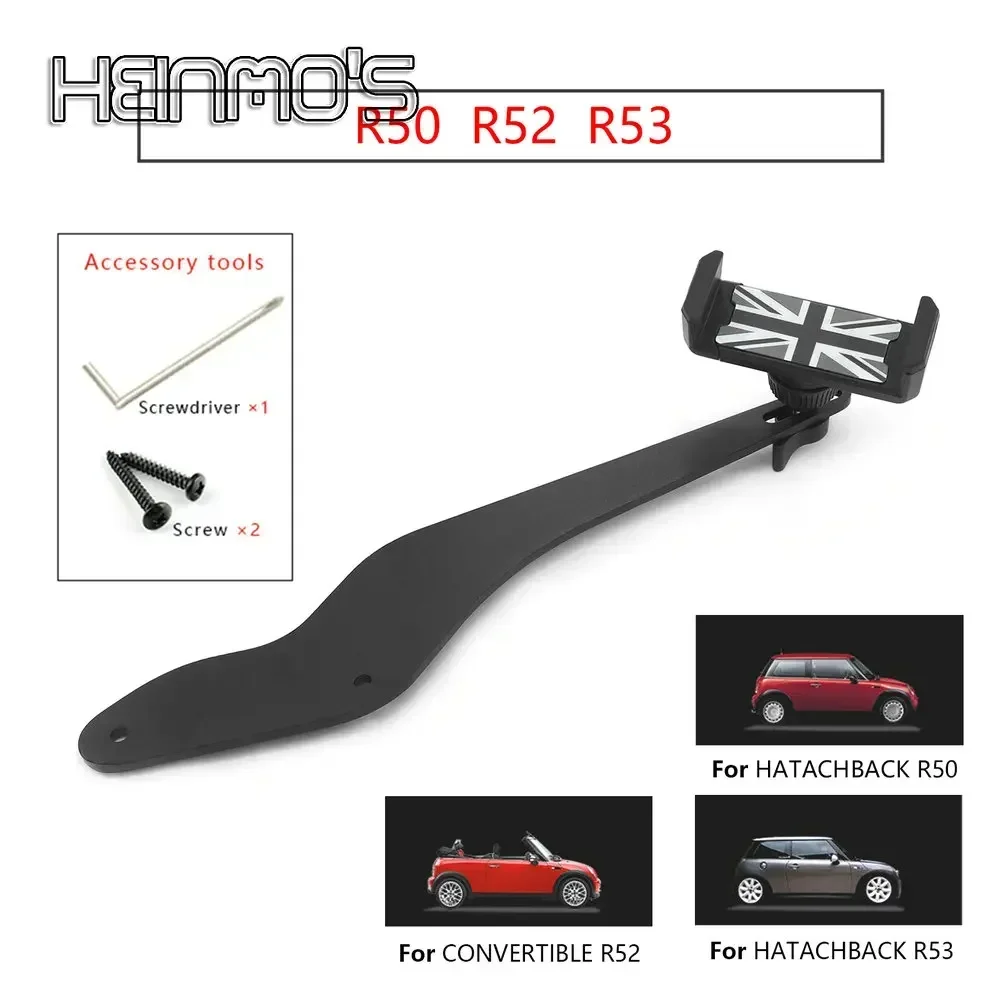 Voor MINI Cooper R55 R56 R57 GPS Telefoon Houder Auto Styling Interieur Beugel Voor MINI R50 R52 R53 R60 R61 Mobiele Navigatie houder