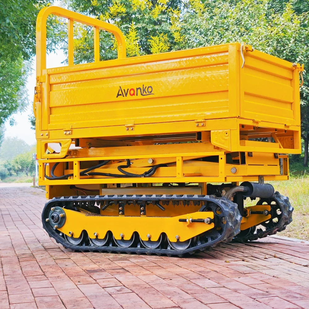 

Электрические самосвалы с дистанционным управлением, малогабаритные гусеничные транспортные средства с плоской платформой