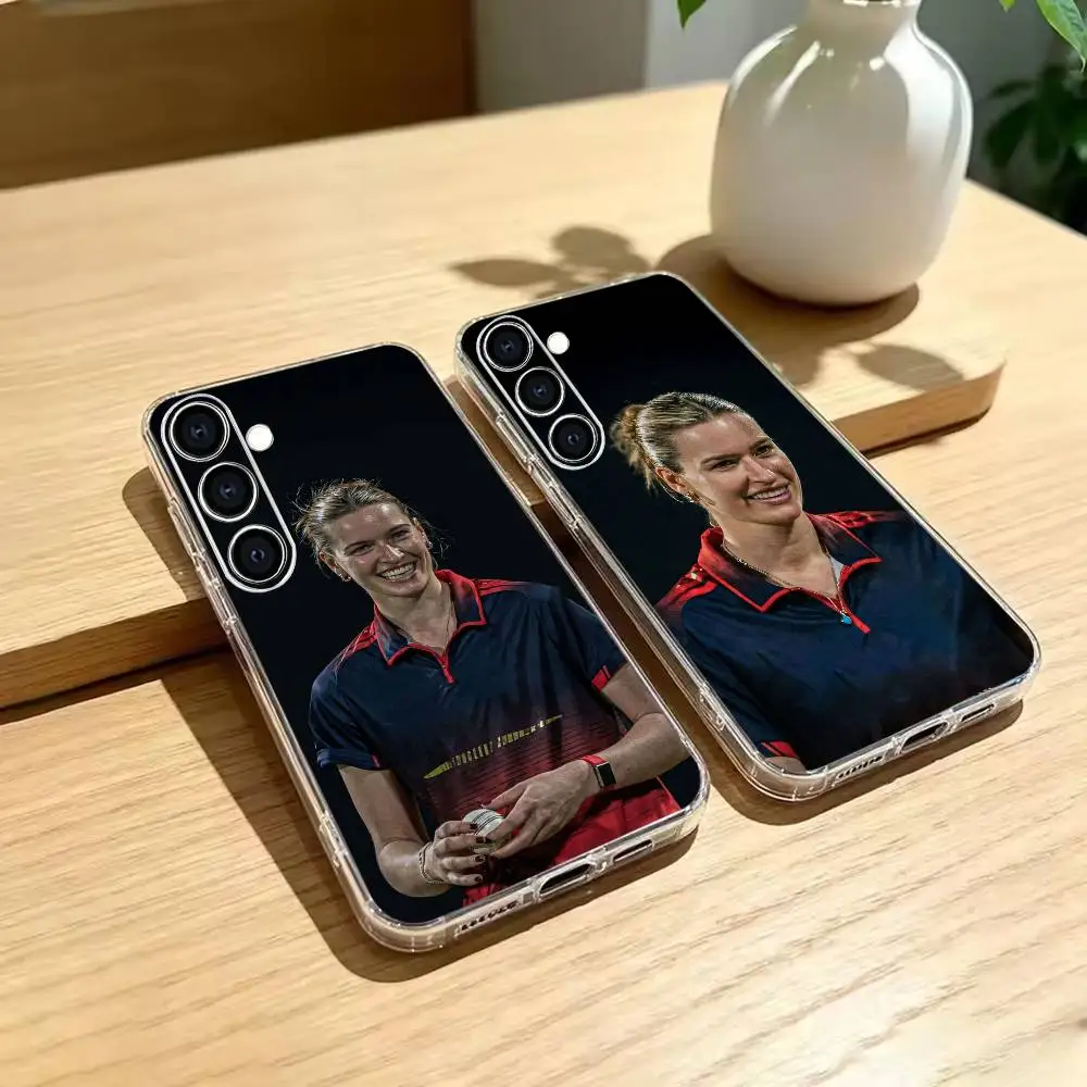 Lauren Bell Women-s Cricket  Phone Case Transparent Soft Case For Samsung A73,A72,A71,A70,A51,A52,A53