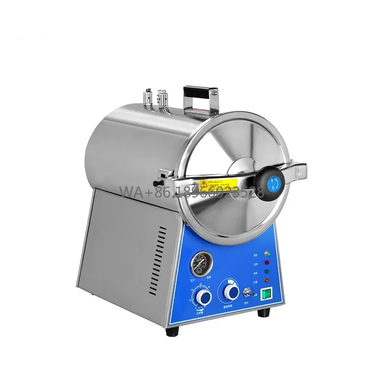 Autoclave for Dental Equipment Dental Clinlc Table Top Steam Sterilizer with Pulsation Vacuum Automatic Door