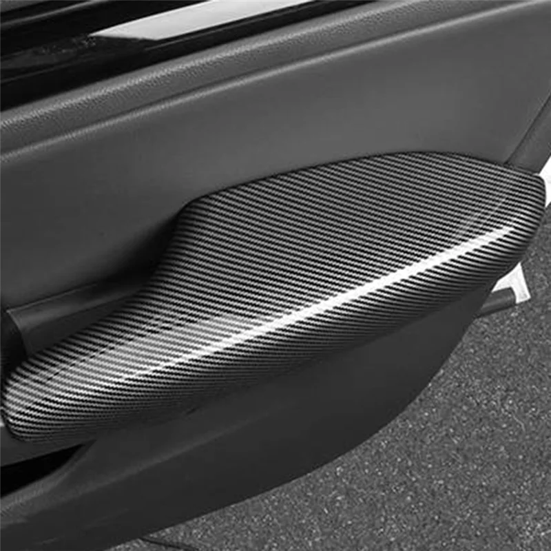 

Trending Carbon Fiber Pattern Interior Door Armrest Panel Cover Side Handle Armrest Panel Trim For Honda Civic 11Th 2021-2023