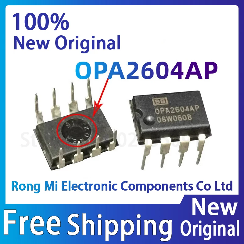 1pcs original TI BB OPA2604 OPA604AP classic operational amplifier made in Korea