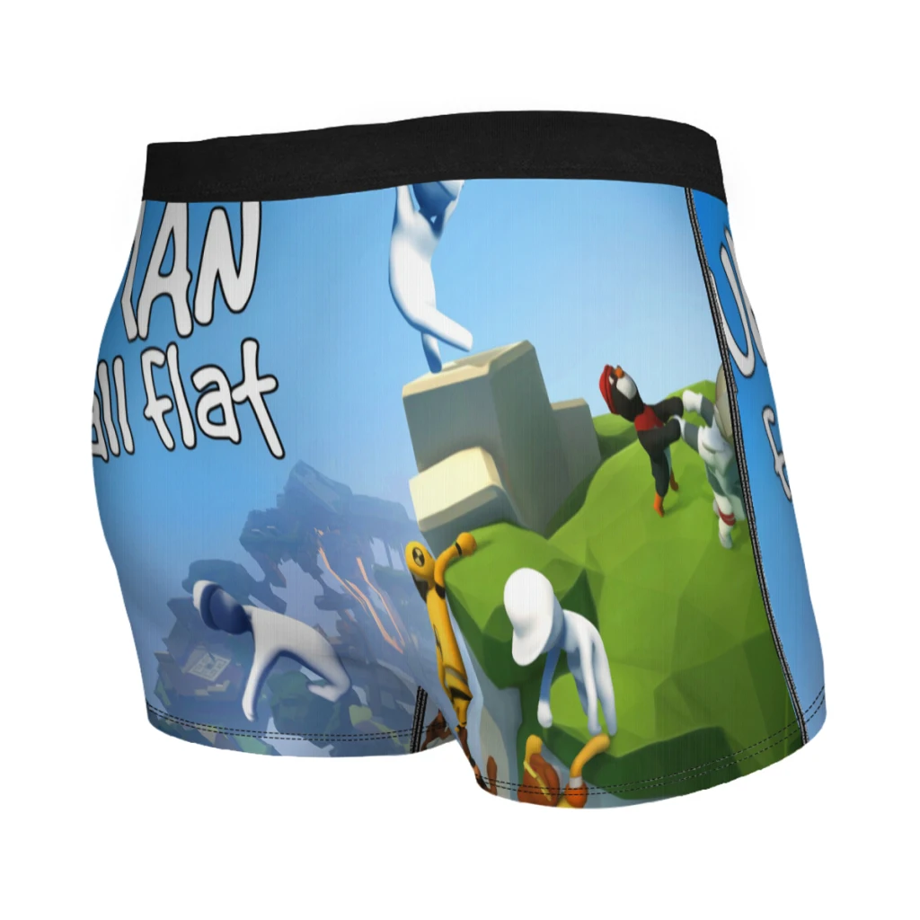 Human Fall Flat Decrypting Games Scale a cliff Underpants Cotton Panties Men's Underwear Comfortable Shorts Boxer Briefs