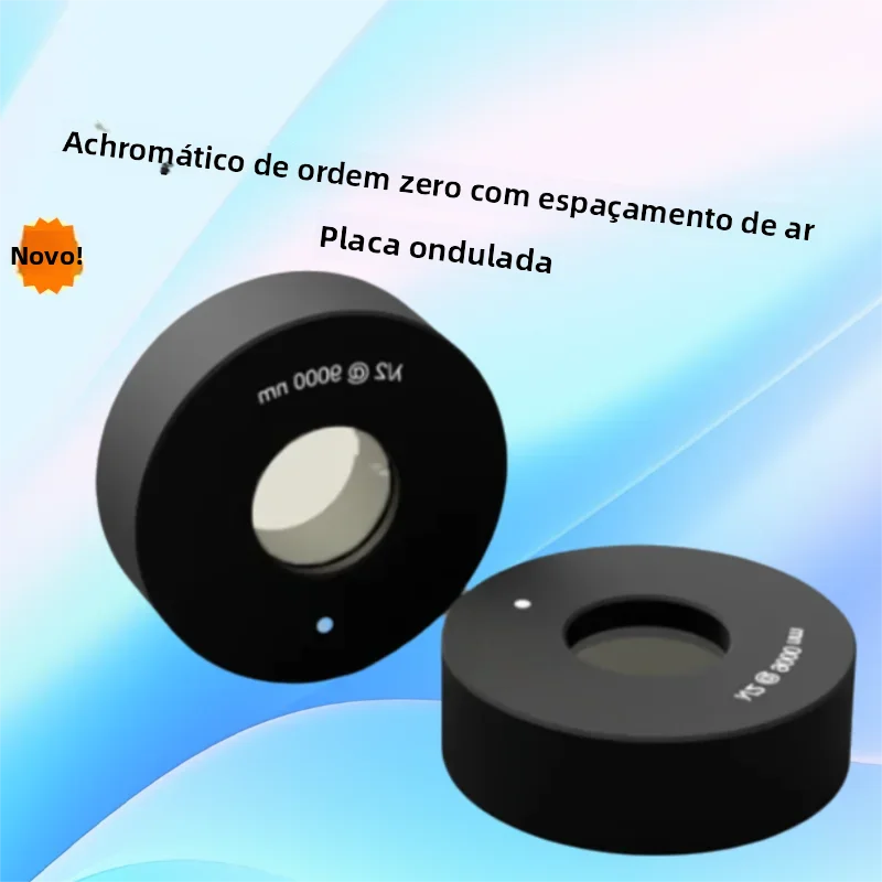 elemento-ottico-con-piastra-d'onda-acromatica-ad-alta-potenza-con-ordine-zero-con-spaziatura-all'aria-per-una-larga-lunghezza-d'onda-a-infrarossi-900-2100-nm-personalizzabile