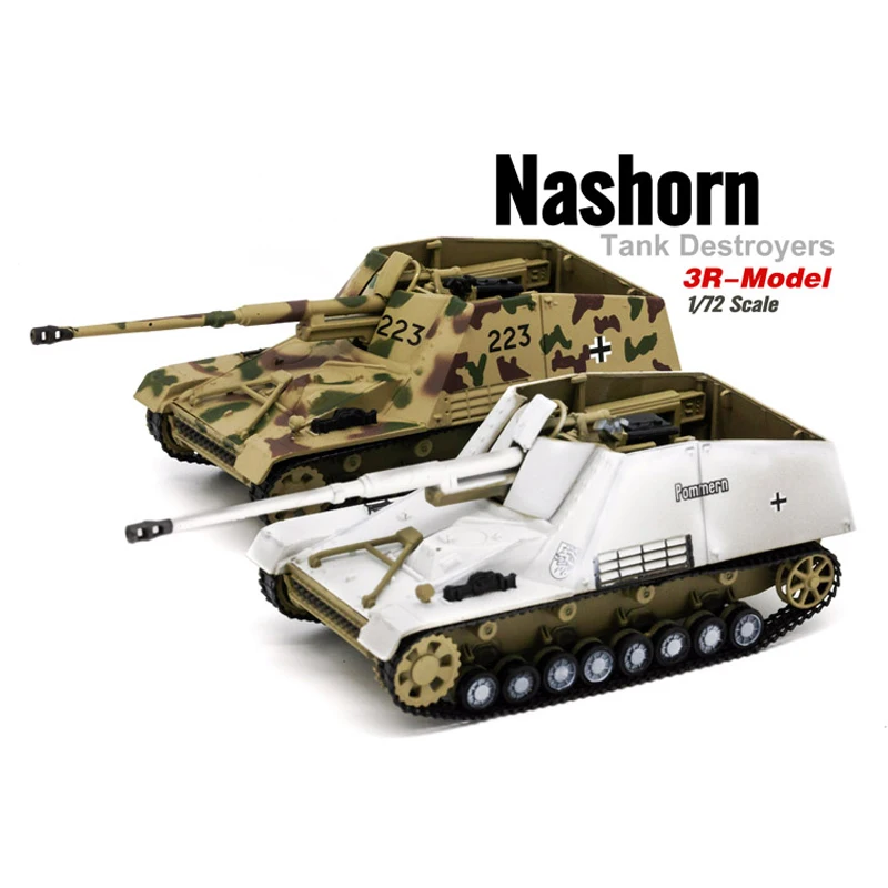 

Unistar 1:72 Scale Plastics 62002 Germany NASHORN Sd.Kfz.164 Tank Model Militarized Combat Track Type Classics Collection Gifts