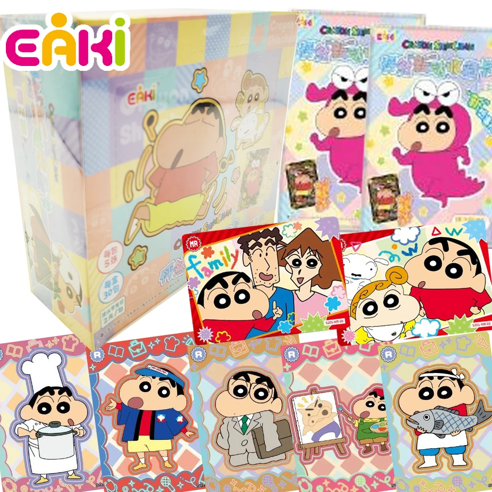 

Подлинные карандаши Eaki Shin-chan, коллекционные карты, любимые болельщики японского аниме, классические ежедневные юмористические карты для сюжетных сцен, подарки на день рождения