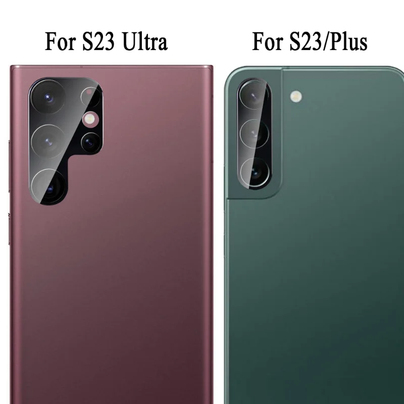 Back Camera Lens Protector for Samsung Galaxy S23 Ultra Rear Len Protective Tempered Glass Cover Films for Samsung S23/S23 Plus