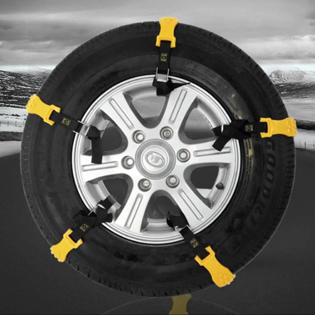 Anti- Adjustable Chains Tire Wheel Emergency Solution for Car, Truck, SUV