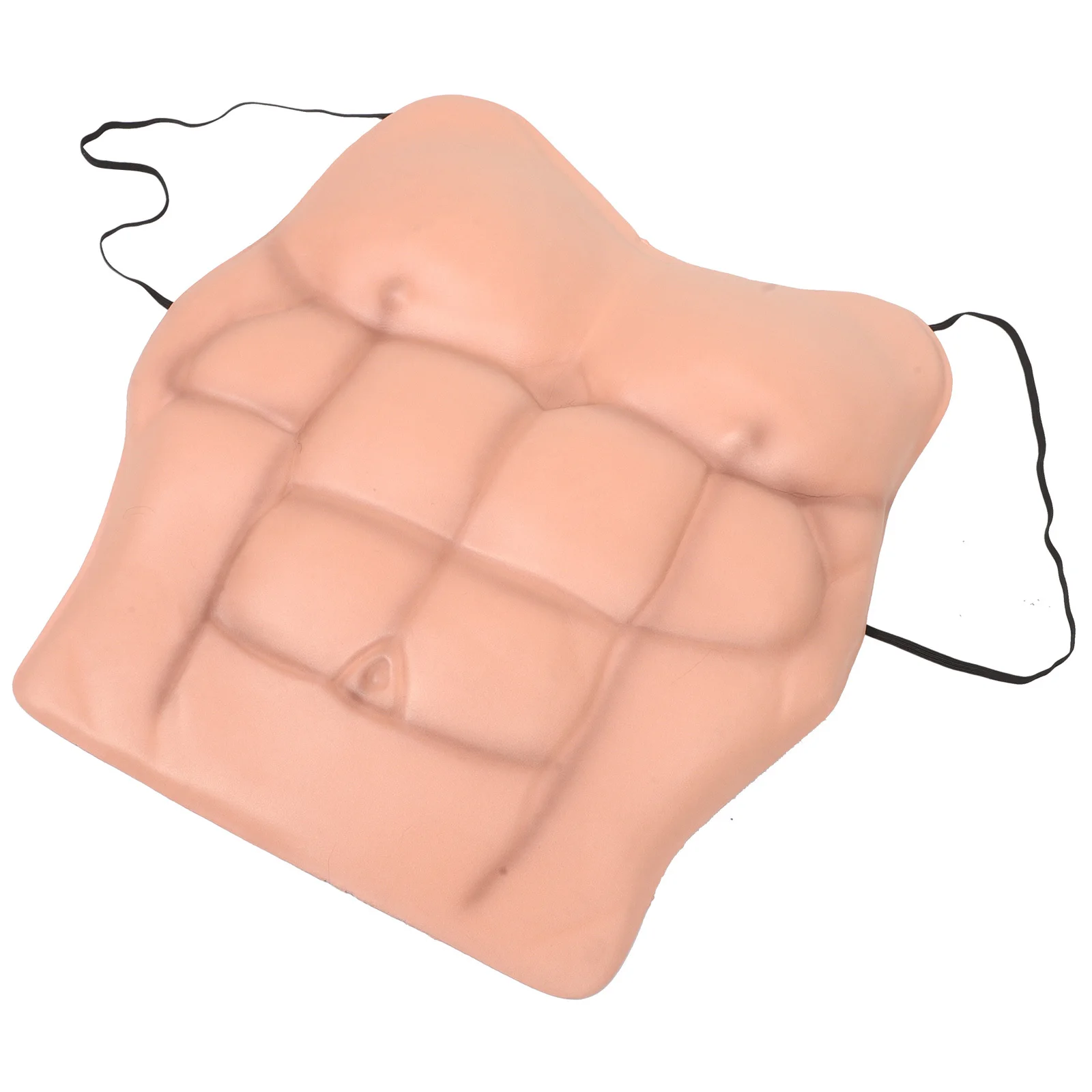 

Fake Muscle Suit For Men, Realistic Eva Pectoral Abs Chest, Durable Half Body Muscle Costume For Halloween Cosplay Party