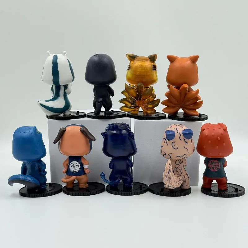 Figur Aksi Seri Pajamars Naruto Bnfigureq Blind Box Model Sasuke Kakashi Desain Kostum Dekorasi Hadiah Natal Mainan