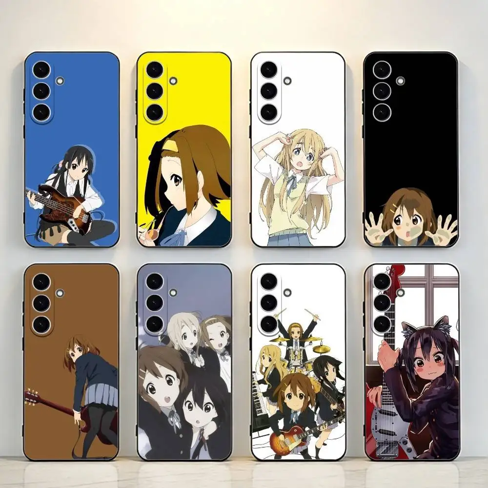 K-K-ON! Anime  Phone Case For Samsung Galaxy A73,A72,A71,A70,A53,A52,Cover Black Shell ll