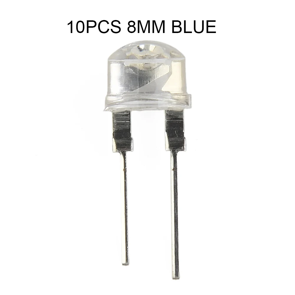 Electronic Component LED Emitting Diodes Individual LEDS LED Lamp Light Emitting Diode Straw Hat Inline Through Hole 0.5W 10PCS