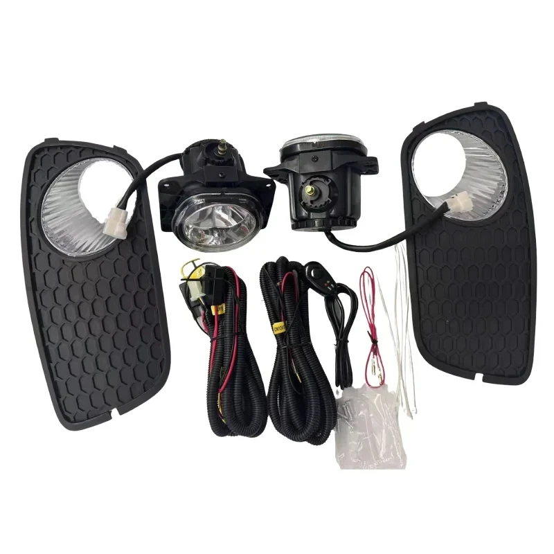 

For Fiat Albea For Palio 2005-2012 Front Fog Light Set Complete Wiring Harness Lamp Frame Installation Kit 46823269