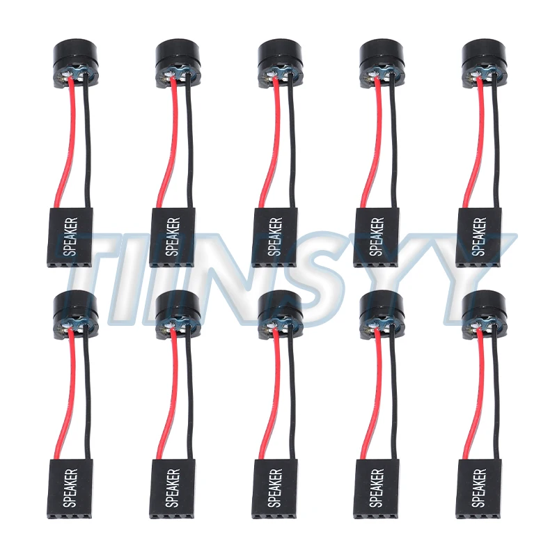 Mini Plug Speaker kit, Internal BIOS Computer Motherboard Mini Onboard Case Buzzer Board Beep Alarm for PC, Electronics