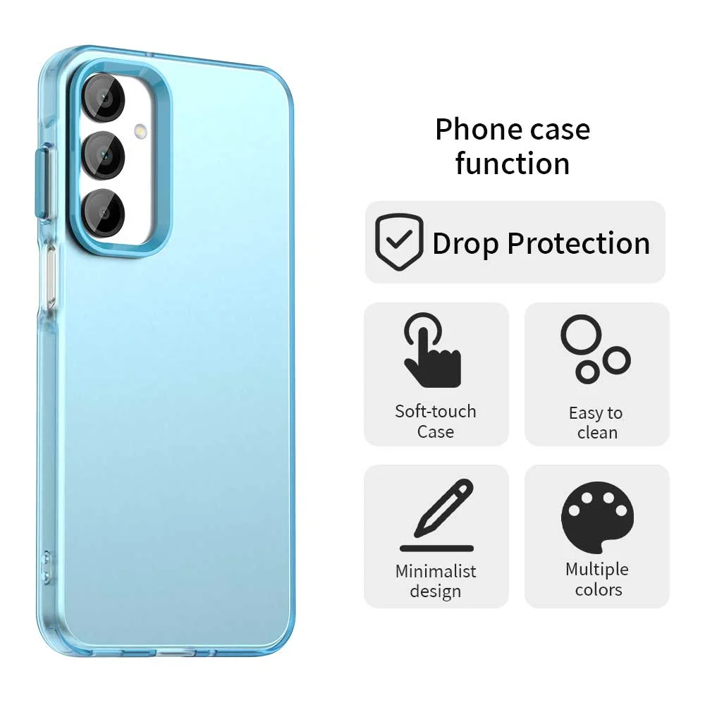 For Samsung Galaxy A55 M55 F55 C55 5G Fusion TPU Phone Case For SamsungA55 5G A 55 Full Protection Cover Coque