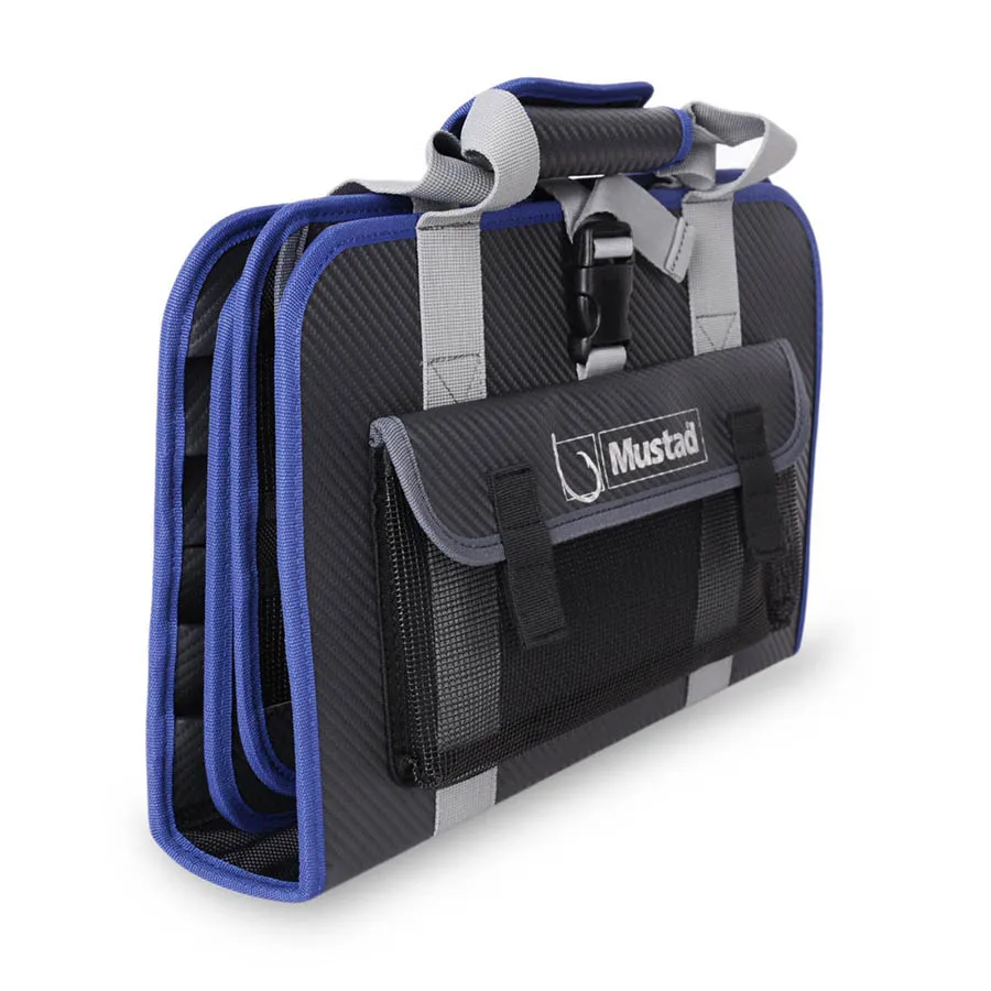 Mustad Jig Pouch - Large, MB020 37*23*8cm Made Of Durable Mesh Fabric, It Can Hold Fishing Bait, Fixtures, and Outer Bags