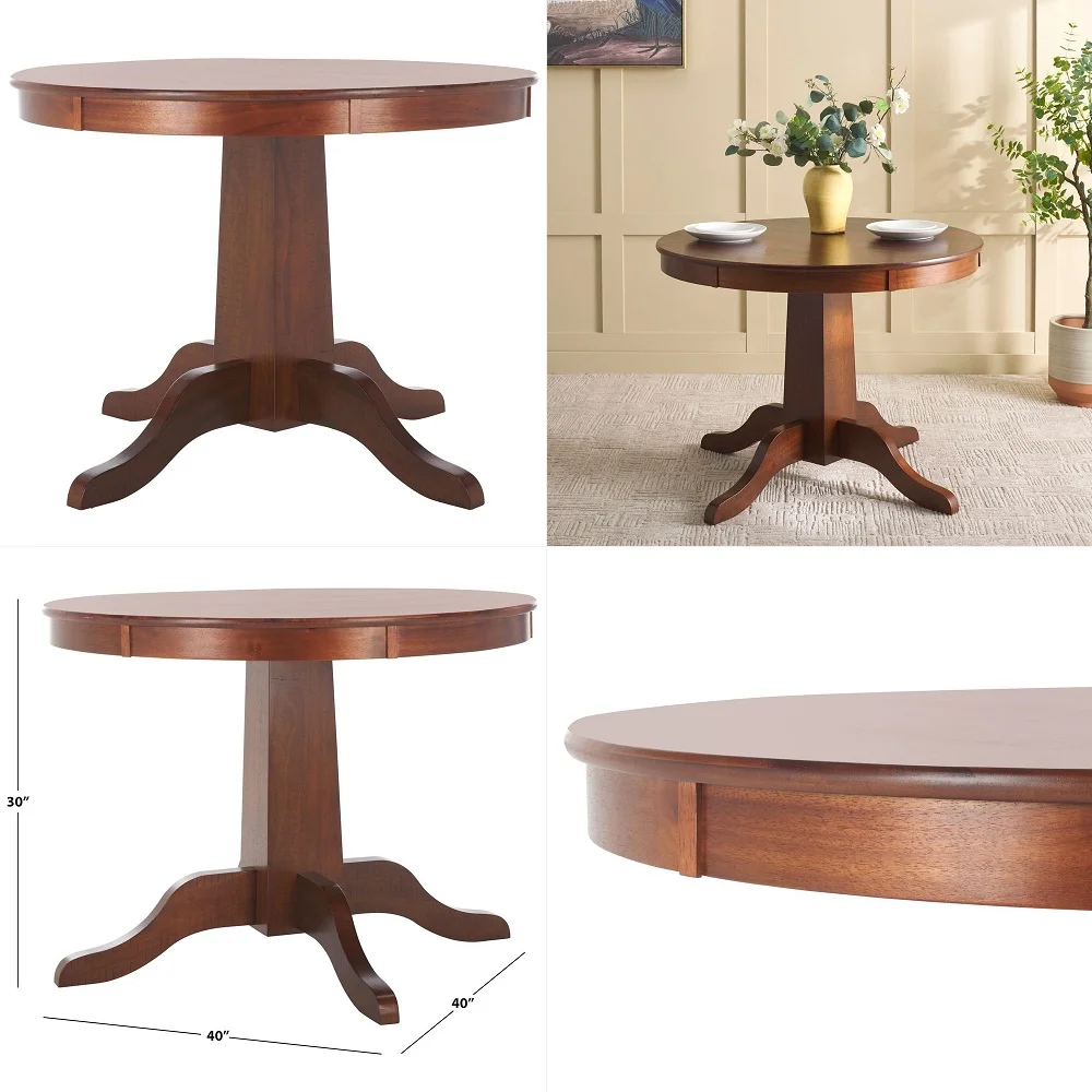 

34.6 Round Dining Table and Chairs for 2, Space Saving Modern Casual Coffee Table Set for Apartment Kitchen Dining Room Grey Ta